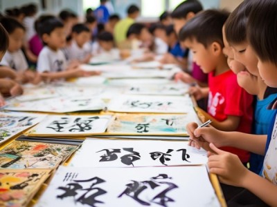 三年级学生硬笔书画盛宴，校园艺术展侧记