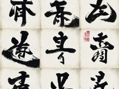 九宫格书法动态画卷，尽享书法艺术之美