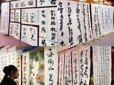 国庆硬笔书法盛宴，七年级学子书画风采展