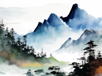 三年级学生笔下的山行书法艺术之美