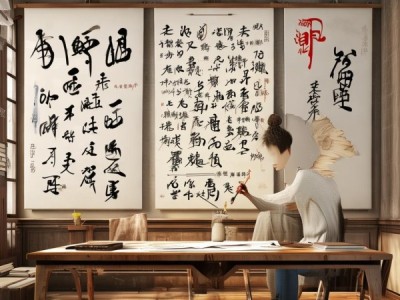 书法艺术入门与提升，PPT模板中的书法理论知识探索