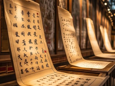 千古书法巨匠，四大书法名家的艺术星空