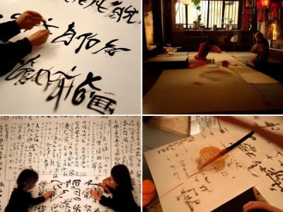 邯郸三人行书画院，硬笔书法艺术传承与创新之光