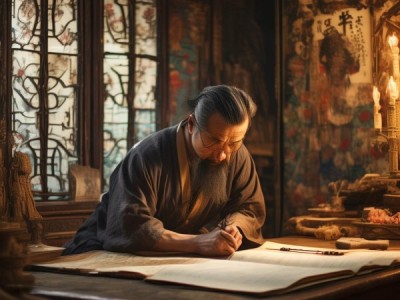 古韵悠长的青花六字三行书法精品
