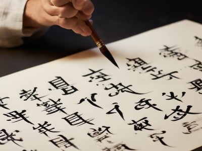 欧楷千字文书法艺术，韵味流转的一笔一划