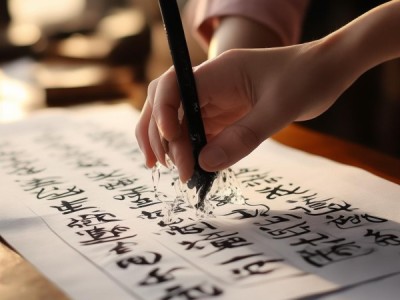 墨舞风华，毛笔行书两个字书法艺术鉴赏之旅