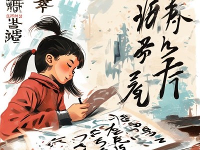 萧娴书法动态图，二年级学生的传承与创新之旅