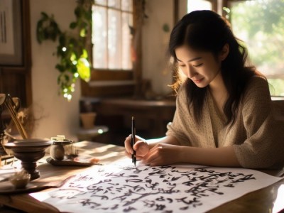生活艺术，人文之光，书法在日常生活中的魅力展现