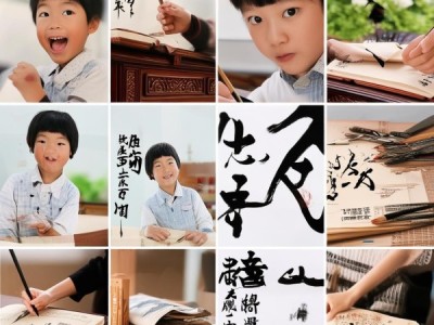 小学生书法成长之路，从入门到精通，名家字帖陪伴每一步