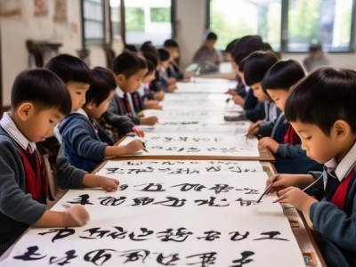 国粹传承·校园翰墨，12x5小学生活页书法纸