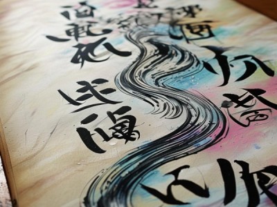 穿越时空的风韵，动态书法艺术背景图赏析