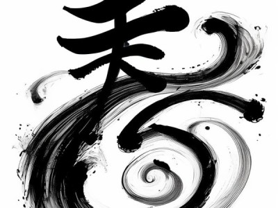 家和万事兴，书法动态图展现和谐之美与生活智慧
