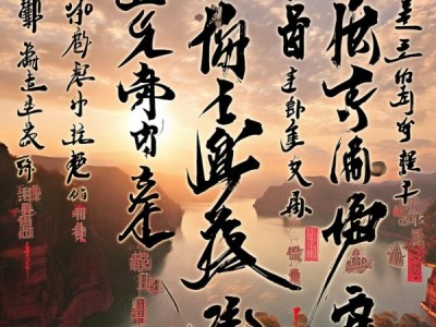 书法行书动态画卷，感受动感书法艺术之美