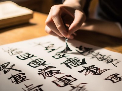 墨舞行云，四字行书书法艺术之旅