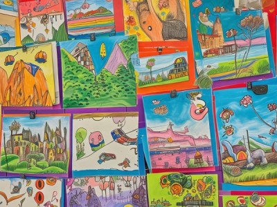 童趣盎然，一年级下册硬笔书画艺术展