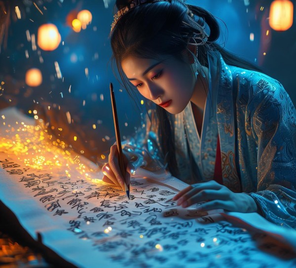 穿越时空，第一书法动态图片大全鉴赏,穿越时空，第一书法动态图片大全鉴赏,书法,第1张