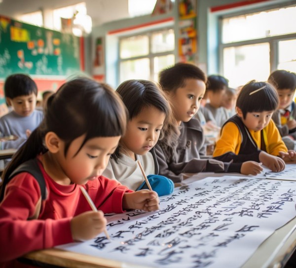 一年级新时代新生活，书法传承与创新的魅力之旅,一年级新时代新生活，书法传承与创新的魅力之旅,书法,第1张