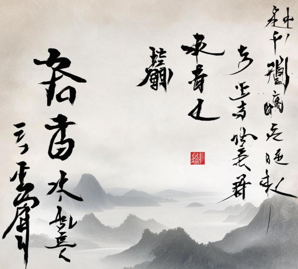 八大山人书法艺术之旅，墨舞丹青，山水间灵魂共鸣,八大山人书法艺术之旅，墨舞丹青，山水间灵魂共鸣,书法,第1张