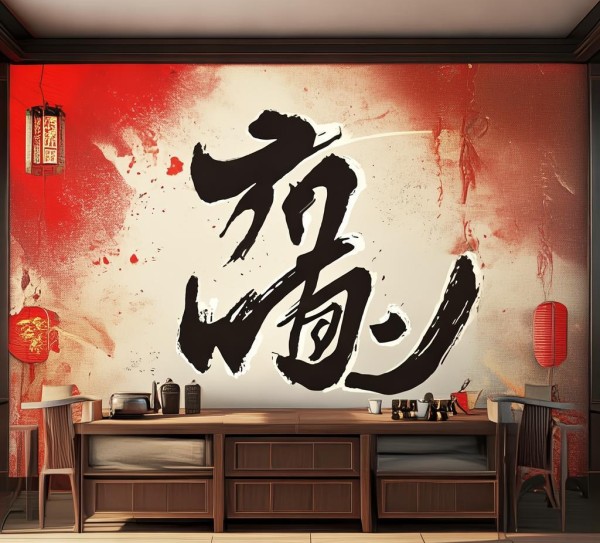 家和万事兴，家居美学与传统文化融合的书法动态壁纸,家和万事兴，家居美学与传统文化融合的书法动态壁纸,书法,第1张