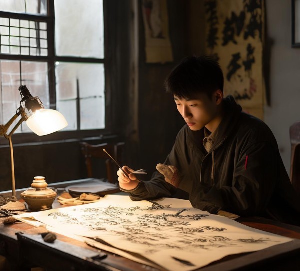西北师范大学书法理论研究生，探寻传承与创新的书法艺术之路,西北师范大学书法理论研究生，探寻传承与创新的书法艺术之路,书法,第1张