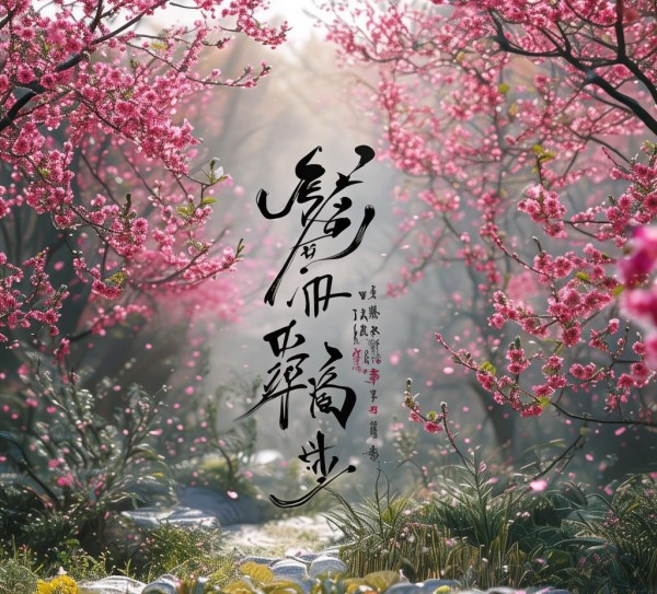 赵孟頫行书歌，书法艺术中的桃花源境,赵孟頫行书歌，书法艺术中的桃花源境,书法,第1张