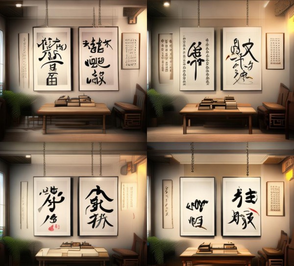 汉字之美，六格四行书法作品鉴赏集,汉字之美，六格四行书法作品鉴赏集,书法,第1张
