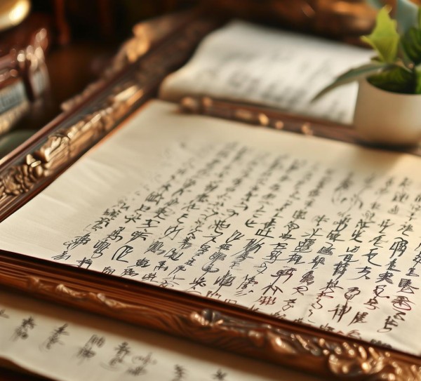 五言七行书法艺术，文韵之美一瞥,五言七行书法艺术，文韵之美一瞥,书法,第1张