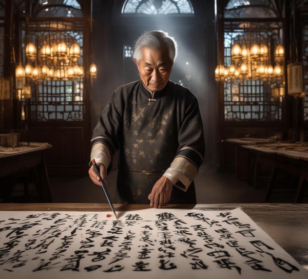 哈师大书法导师，传承与创新之光下的风采与荣耀,哈师大书法导师，传承与创新之光下的风采与荣耀,书法,第1张