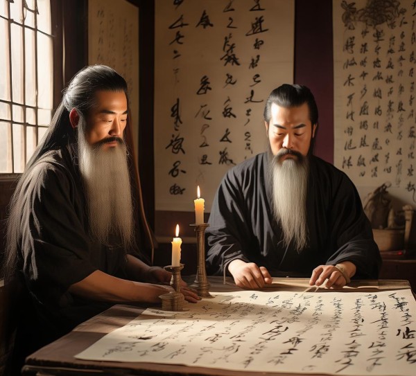 曹魏书法双璧，钟繇与胡昭的笔韵千秋,曹魏书法双璧，钟繇与胡昭的笔韵千秋,书法,第1张