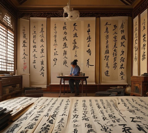 董其昌书法理论研究，历代书法瑰宝深度解析,董其昌书法理论研究，历代书法瑰宝深度解析,书法,第1张