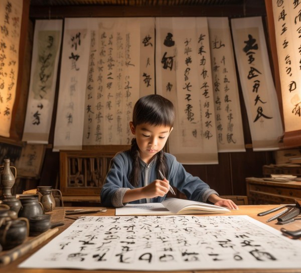 四年级书法理论题解析，文化传承与素养提升之道,四年级书法理论题解析，文化传承与素养提升之道,书法,第1张