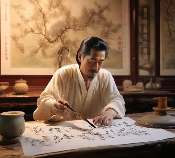 德可修身，笔可治国，书法艺术与治国理念交融赏析,德可修身，笔可治国，书法艺术与治国理念交融赏析,书法,第1张