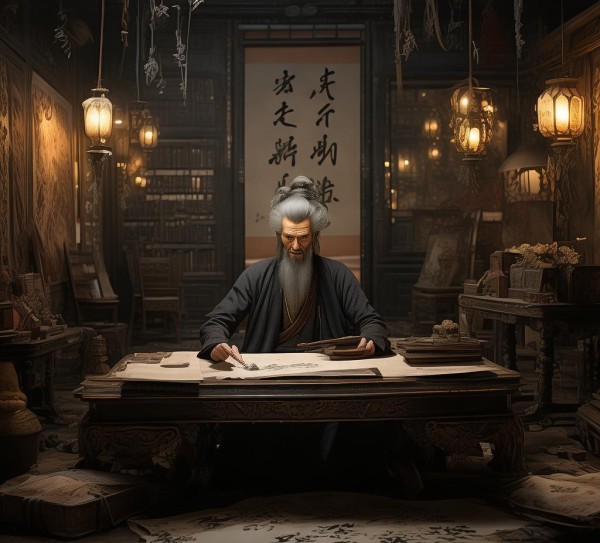 八大山人，书法奇才的传奇人生与艺术探幽,八大山人，书法奇才的传奇人生与艺术探幽,书法,第1张