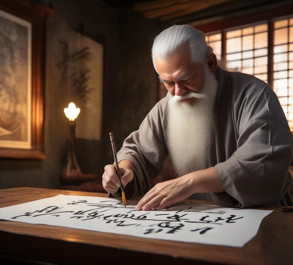 墨舞风华七字行书法赏,墨舞风华七字行书法赏,书法,第1张