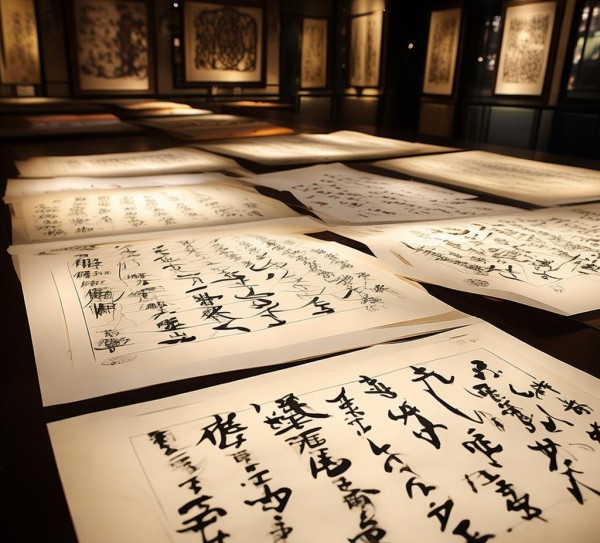 墨韵流光，六格四行书法作品赏析之旅,墨韵流光，六格四行书法作品赏析之旅,书法,第1张