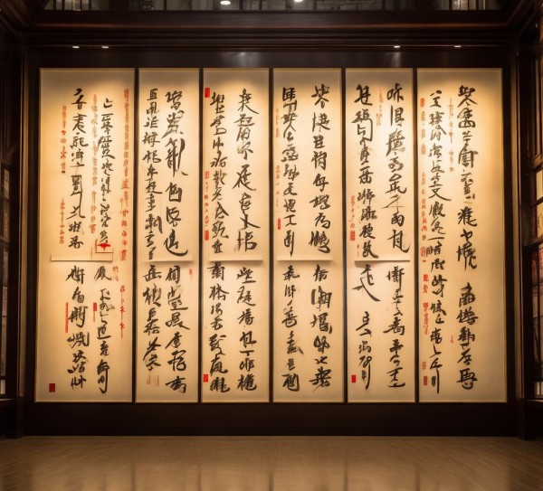 三列十行书法盛宴，感受传统艺术之美,三列十行书法盛宴，感受传统艺术之美,书法,第1张