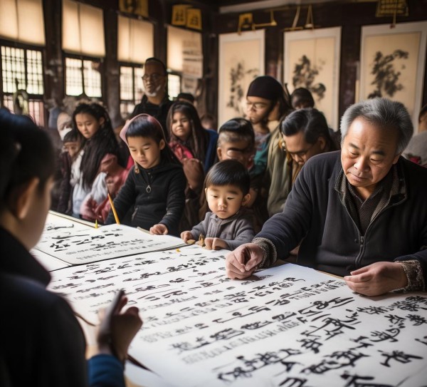 书法名家班，传承书法艺术，揭秘技艺精髓,书法名家班，传承书法艺术，揭秘技艺精髓,书法,第1张
