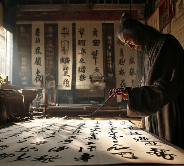 揭秘精忠报国书法名篇作者，千古书法巨匠挥毫留名,揭秘精忠报国书法名篇作者，千古书法巨匠挥毫留名,书法,第1张
