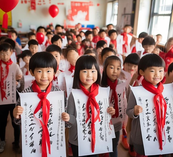 百年华诞颂党恩，一年级硬笔书法活动献礼,百年华诞颂党恩，一年级硬笔书法活动献礼,书法,第1张