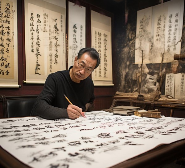 近现代书法理论家风采，传承与创新的艺术探索,近现代书法理论家风采，传承与创新的艺术探索,书法,第1张