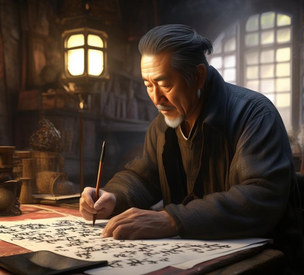 卢永明，古代书法理论的传承与创新之路,卢永明，古代书法理论的传承与创新之路,书法,第1张