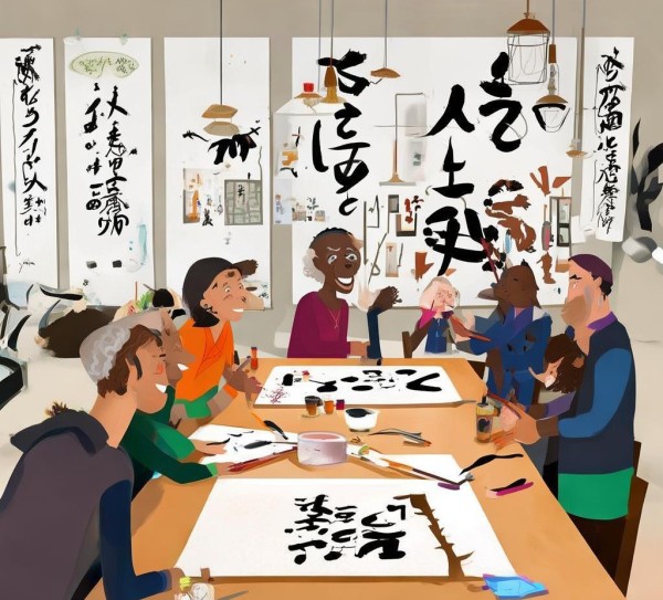 轻松打造书法交流圈互动氛围，动态图制作全攻略,轻松打造书法交流圈互动氛围，动态图制作全攻略,书法,第1张