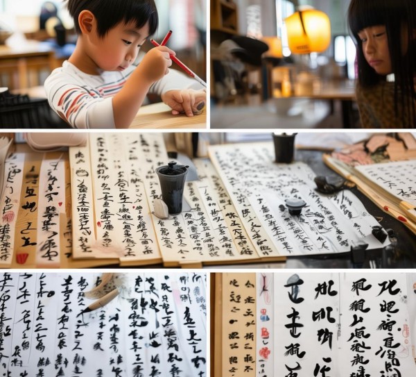 书法知识之旅，从小学到中学，解码书法奥秘,书法知识之旅，从小学到中学，解码书法奥秘,书法,第1张