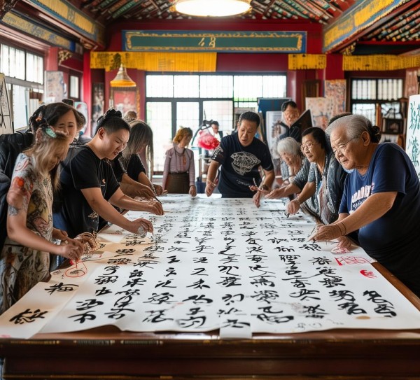 书法艺术新篇章，协会动态展现传承与创新共融,书法艺术新篇章，协会动态展现传承与创新共融,书法,艺术传承,第1张
