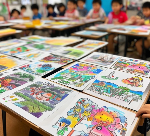 翰墨童趣，二年级硬笔书画风采展,翰墨童趣，二年级硬笔书画风采展,书法,第1张