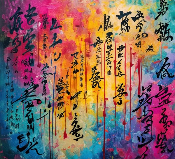 活力美学，动态背景书法素材，点亮艺术创作新篇章,活力美学，动态背景书法素材，点亮艺术创作新篇章,书法,第1张