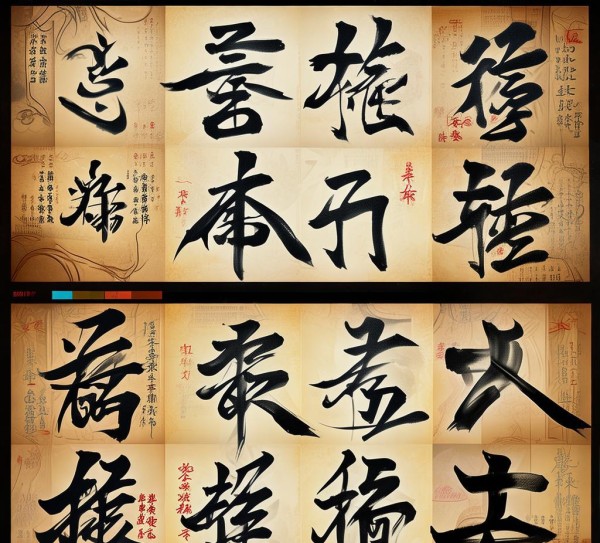 书法之美，每日一字动态图，探寻传承与创新的交融之旅,书法之美，每日一字动态图，探寻传承与创新的交融之旅,书法,第1张