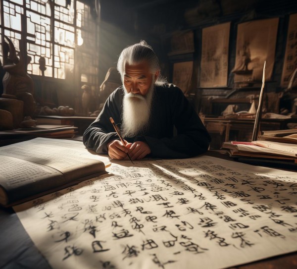 二十世纪书法巨擘，传承与创新的艺术瑰宝,二十世纪书法巨擘，传承与创新的艺术瑰宝,书法,第1张