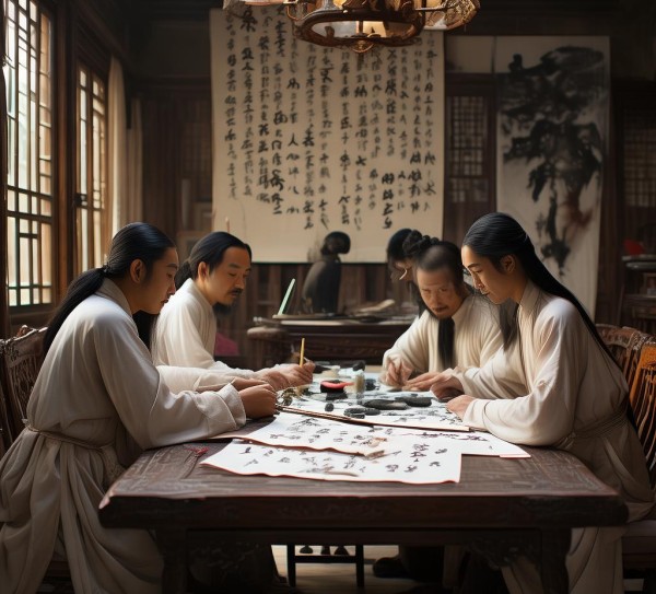 翰墨世家，书法家一家的墨香生活,翰墨世家，书法家一家的墨香生活,书法,第1张