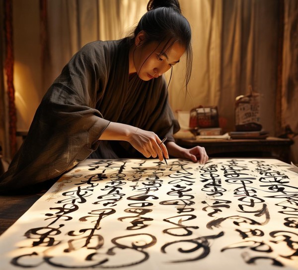 书法临摹新境界，探索动态临贴之美,书法临摹新境界，探索动态临贴之美,书法,第1张